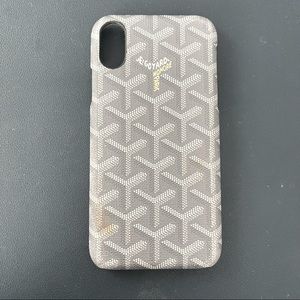 APPLE IPHONE X/XS CASE GOYARD GREY
